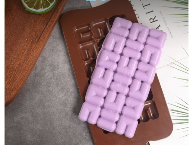 Forma din silicon pentru ciocolata de casa, Zola, din silicon, model 3D rezistenta la temperatura -40 pana la +230 grade, flexibila, 21x10.5 cm, maro Forma din silicon pentru ciocolata de casa, Zola, din silicon, model 3D rezistenta la temperatura -40 pana la +230 grade, flexibila, 21x10.5 cm, maro